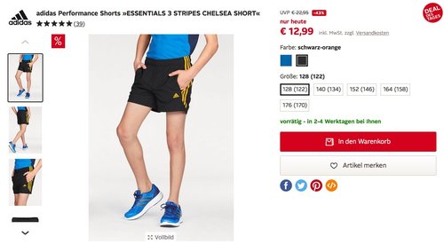 adidas Kinder Performance Shorts »ESSENTIALS 3 STRIPES CHELSEA SHORT« - jetzt 43% billiger adidas Kinder Performance Shorts »ESSENTIALS 3 STRIPES CHELSEA SHORT« - jetzt 43% billiger