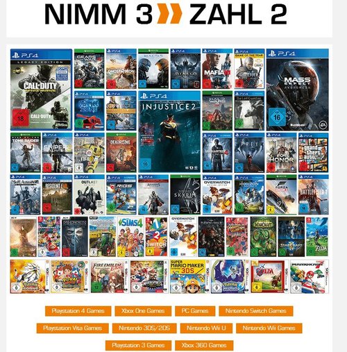 NIMM 3 ZAHL 2  im gesamten Games-Sortiment von Saturn - jetzt 26% billiger