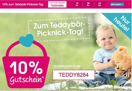 10 % Rabatt auf fast alles bei babymarkt.de - jetzt 10% billiger 10 % Rabatt auf fast alles bei babymarkt.de - jetzt 10% billiger