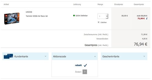 LEGO City 60103 - Große Flugschau - jetzt 18% billiger LEGO City 60103 - Große Flugschau - jetzt 18% billiger