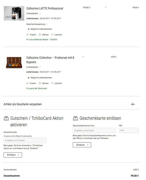 Tchibo Saeco Cafissimo Latte Kapselmaschine (für Kaffee, Espresso,Caffé Crema,Latte Macchiato,Cappuccino oder Tee),schwarz - jetzt 42% billiger Tchibo Saeco Cafissimo Latte Kapselmaschine (für Kaffee, Espresso,Caffé Crema,Latte Macchiato,Cappuccino oder Tee),schwarz - jetzt 42% billiger