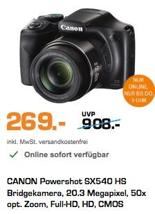 Canon PowerShot SX540 HS Digitalkamera - jetzt 9% billiger Canon PowerShot SX540 HS Digitalkamera - jetzt 9% billiger