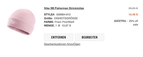Nike SB Fisherman Strickmütze - jetzt 23% billiger Nike SB Fisherman Strickmütze - jetzt 23% billiger