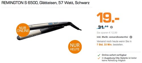 REMINGTON S 6500 Glätteisen - jetzt 32% billiger