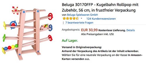 Beluga 30170 - Kugelbahn - jetzt 18% billiger
