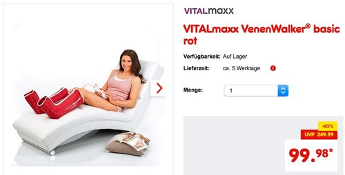 VITALmaxx VenenWalker Basic - jetzt 23% billiger
