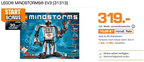 LEGO® MINDSTORMS® EV3 (31313) Roboter - jetzt 3% billiger