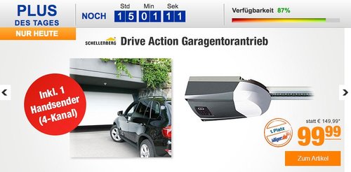 Schellenberg Drive Action Garagentorantrieb - jetzt 14% billiger
