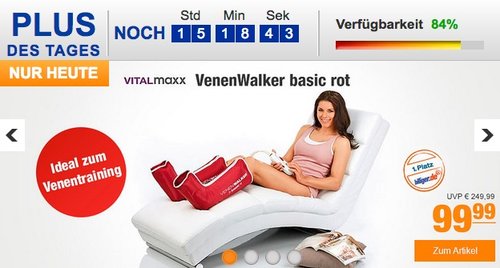 VITALmaxx VenenWalker® basic - jetzt 23% billiger VITALmaxx VenenWalker® basic - jetzt 23% billiger
