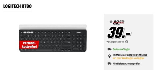 LOGITECH K780 Tastatur - jetzt 40% billiger
