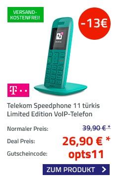 Telekom Speedphone 11 türkis - jetzt 33% billiger
