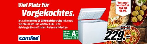 COMFEE GT 9570 A++ Gefriertruhe - jetzt 15% billiger