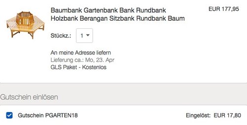 Garden Pleasure Baumbank Holzbank aus Berangan, lackiert, 6-eckig - jetzt 10% billiger Garden Pleasure Baumbank Holzbank aus Berangan, lackiert, 6-eckig - jetzt 10% billiger