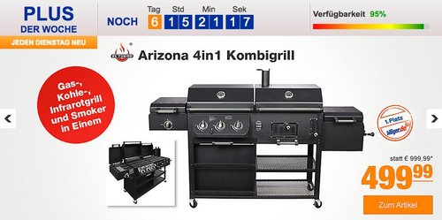 El Fuego Arizona 4in1 Kombigrill El Fuego Arizona 4in1 Kombigrill