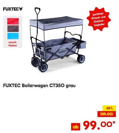 FUXTEC Bollerwagen CT350 - jetzt 23% billiger