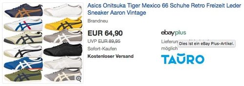 Asics Onitsuka Tiger Mexico 66 - jetzt 13% billiger