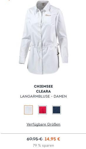 Chiemsee Cleara - Langarmbluse Damen - jetzt 31% billiger