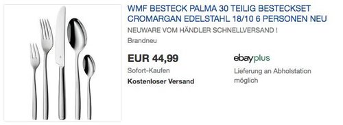 WMF Palma Besteckset, 30-teilig - jetzt 8% billiger WMF Palma Besteckset, 30-teilig - jetzt 8% billiger