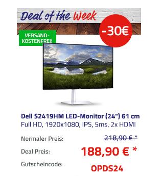 Dell S2419HM LED-Monitor (24") 61 cm Dell S2419HM LED-Monitor (24") 61 cm
