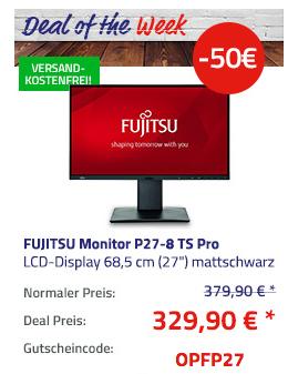 FUJITSU Monitor P27-8 TS Pro 68,5 cm (27") LCD-Display FUJITSU Monitor P27-8 TS Pro 68,5 cm (27") LCD-Display