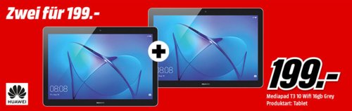 2x Huawei MediaPad T3 Wifi Tablet-PC 2x Huawei MediaPad T3 Wifi Tablet-PC