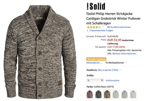 !Solid Philip Herren Strickjacke in verschiedenen Farben, Grobstrick, Regular Fit !Solid Philip Herren Strickjacke in verschiedenen Farben, Grobstrick, Regular Fit