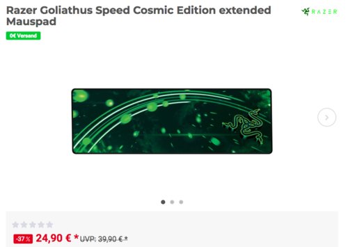 Razer Goliathus Speed Cosmic Edition extended Mauspad Razer Goliathus Speed Cosmic Edition extended Mauspad