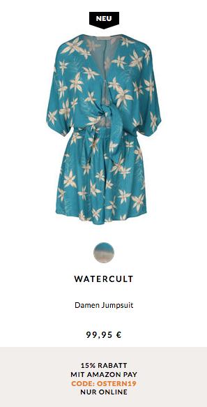 Engelhorn - 15% Extra-Rabatt mit Amazon Pay: z.B. Watercult Damen Jumpsuit Engelhorn - 15% Extra-Rabatt mit Amazon Pay: z.B. Watercult Damen Jumpsuit