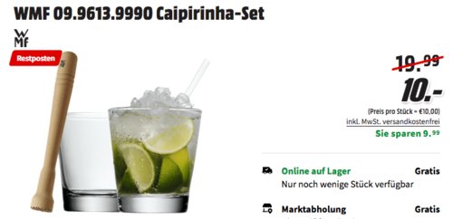 WMF 09.9613.9990 Caipirinha-Set, 3-teilig WMF 09.9613.9990 Caipirinha-Set, 3-teilig