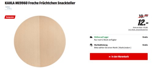 KAHLA ME9960 Freche Früchtchen Holz-Snackteller, 21 cm KAHLA ME9960 Freche Früchtchen Holz-Snackteller, 21 cm