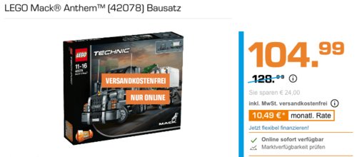 LEGO Technic 42078 - "Mack Anthem", Bausatz LEGO Technic 42078 - "Mack Anthem", Bausatz