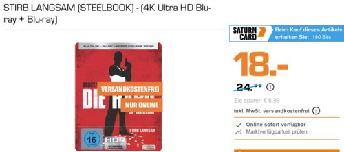 STIRB LANGSAM (STEELBOOK) - (4K Ultra HD Blu-ray + Blu-ray) STIRB LANGSAM (STEELBOOK) - (4K Ultra HD Blu-ray + Blu-ray)