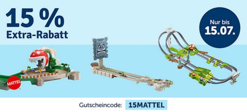 myToys - 15 % Extra-Rabatt auf Artikel von Mattel: z.B. Mattel Barbie Dreamtopia Regenbogen-Königreich Schloss und Puppe myToys - 15 % Extra-Rabatt auf Artikel von Mattel: z.B. Mattel Barbie Dreamtopia Regenbogen-Königreich Schloss und Puppe