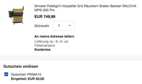 RAUCHA Pellet-Smoker MPS-300 Pro mit einem digitalen 10-Programm-Controller RAUCHA Pellet-Smoker MPS-300 Pro mit einem digitalen 10-Programm-Controller