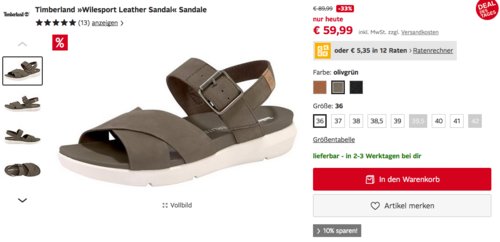 Timberland "Wilesport Leather Sandal" Damen Sandale, versch. Farben und Größen Timberland "Wilesport Leather Sandal" Damen Sandale, versch. Farben und Größen