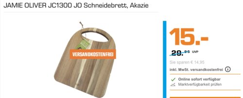 Jamie Oliver JC1300 Akazie Schneidbrett Jamie Oliver JC1300 Akazie Schneidbrett