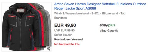 Arctic Seven AS-088 Herren Softshell Jacke, versch. Farben und Größen Arctic Seven AS-088 Herren Softshell Jacke, versch. Farben und Größen