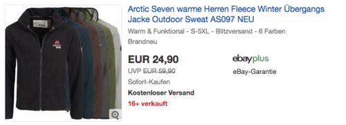 Arctic Seven AS097 Herren Fleecejacke, versch. Farben und Größe Arctic Seven AS097 Herren Fleecejacke, versch. Farben und Größe