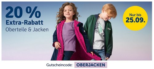 myToys 20 % Extra-Rabatt auf Oberteile und Jacken: z.B. Reima Wintermantel NAAPURI für Mädchen, gelb (128-164) myToys 20 % Extra-Rabatt auf Oberteile und Jacken: z.B. Reima Wintermantel NAAPURI für Mädchen, gelb (128-164)