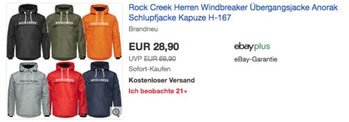Rock Creek H-167 Herren Windbreaker/Übergangsjacke, versch. Farben und Größen Rock Creek H-167 Herren Windbreaker/Übergangsjacke, versch. Farben und Größen