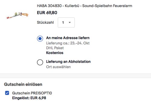 HABA 304830 Kullerbü Sound-Spielbahn "Feueralarm" aus Holz HABA 304830 Kullerbü Sound-Spielbahn "Feueralarm" aus Holz