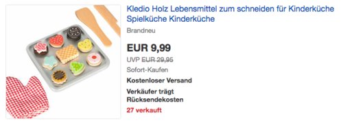Kledio KL-6774 Kinder Keks Backset aus Holz, 22 tlg. Kledio KL-6774 Kinder Keks Backset aus Holz, 22 tlg.