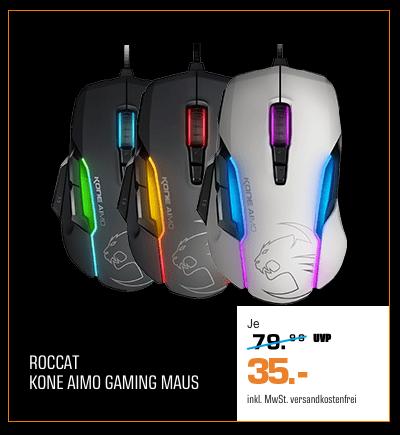 ROCCAT Kone Aimo Gaming Maus, versch. Farben ROCCAT Kone Aimo Gaming Maus, versch. Farben