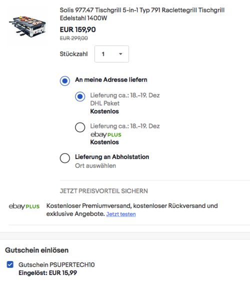 Solis 977.47 Tischgrill 5-in-1 Typ 791 Edelstahl Raclettegrill, 1400W - jetzt 10% billiger Solis 977.47 Tischgrill 5-in-1 Typ 791 Edelstahl Raclettegrill, 1400W - jetzt 10% billiger