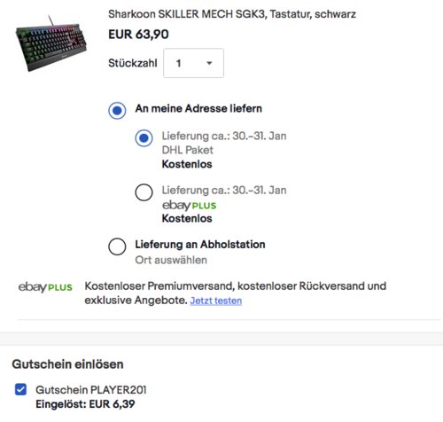 Sharkoon Skiller Mech SGK3 Mechanische Gaming Tastatur, rote Schalter Sharkoon Skiller Mech SGK3 Mechanische Gaming Tastatur, rote Schalter
