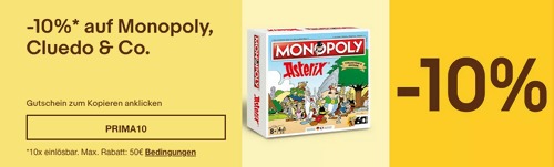 Ebay - 10% Rabatt auf ausgewählte Monopoly, Cluedo & Co: z.B. Herr der Ringe Super-Bundle (Monopoly Herr der Ringe, Top Trumps Hobbit 2, Risiko - die Herr der Ringe Edition, TRIVIAL PURSUIT Der Herr der Ringe) Ebay - 10% Rabatt auf ausgewählte Monopoly, Cluedo & Co: z.B. Herr der Ringe Super-Bundle (Monopoly Herr der Ringe, Top Trumps Hobbit 2, Risiko - die Herr der Ringe Edition, TRIVIAL PURSUIT Der Herr der Ringe)