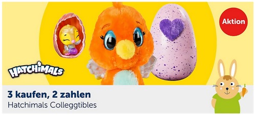 myToys - 3 Kaufen, 2 Zahlen Hatchimals Colleggtibles - Aktion myToys - 3 Kaufen, 2 Zahlen Hatchimals Colleggtibles - Aktion