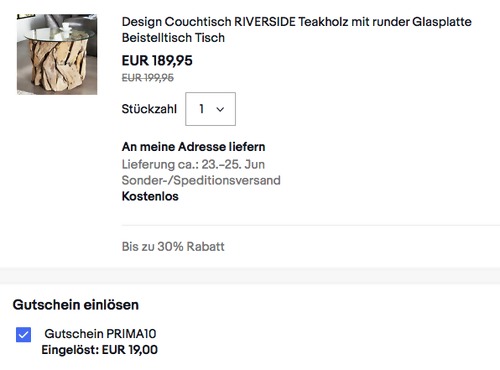 Design Couchtisch RIVERSIDE aus Teakholz mit runder Glasplatte, 50 x 40 x 50 cm - jetzt 10% billiger Design Couchtisch RIVERSIDE aus Teakholz mit runder Glasplatte, 50 x 40 x 50 cm - jetzt 10% billiger