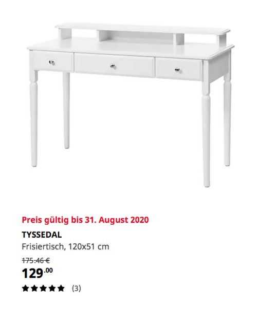 IKEA FJELL Bettgestell mit 4 Schubladen für 289,00€ (-22%)