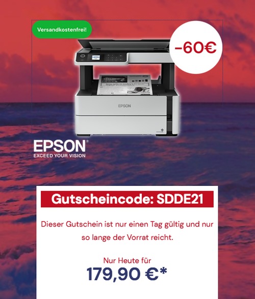 Epson EcoTank ET-M2140 Tintenstrahl-Multifunktionsgerät, monochrom Epson EcoTank ET-M2140 Tintenstrahl-Multifunktionsgerät, monochrom